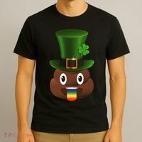 Leprechaun Poop Emoji T-Shirt thumb 3