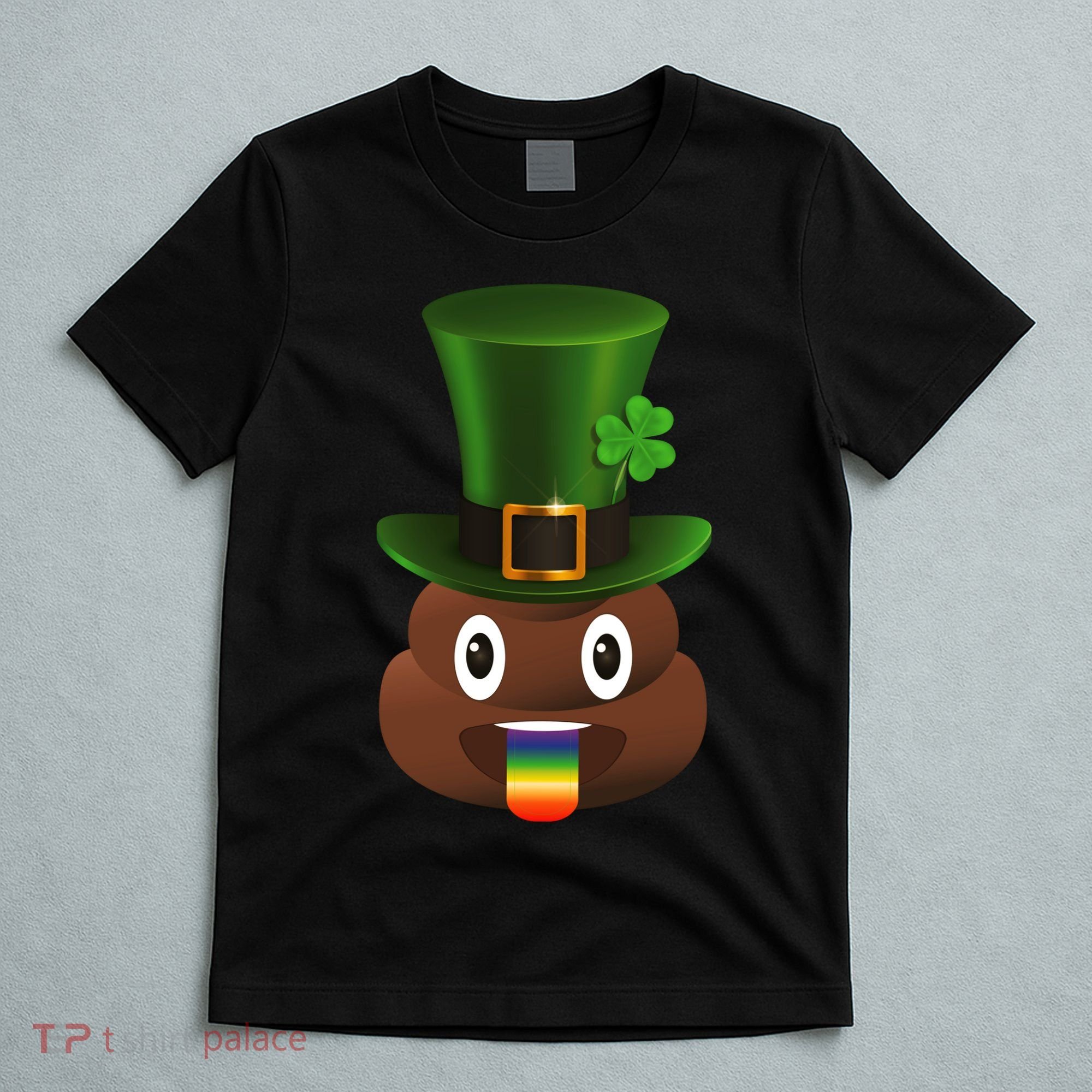 Leprechaun Poop Emoji T-Shirt