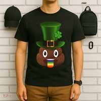Leprechaun Poop Emoji T-Shirt thumb 6