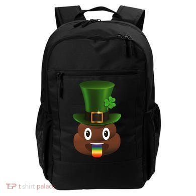Leprechaun Poop Emoji Backpack