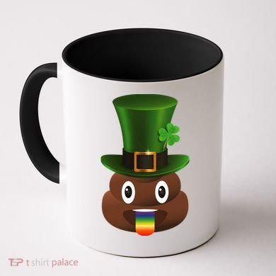 Leprechaun Poop Emoji Coffee Mug