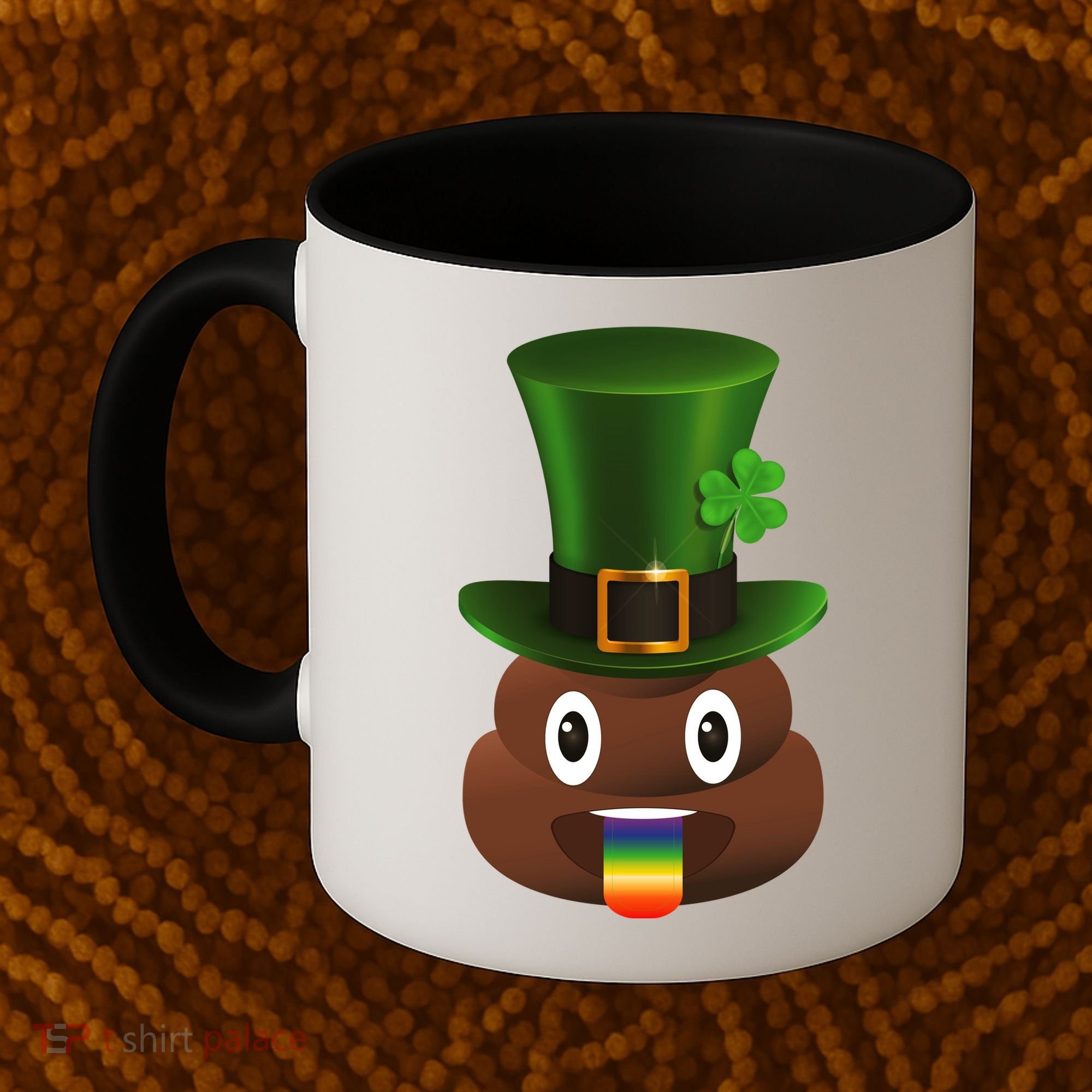 Leprechaun Poop Emoji Coffee Mug