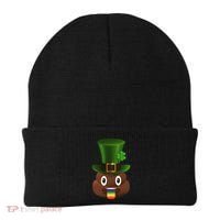 Leprechaun Poop Emoji Beanie thumb 0