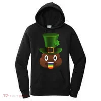 Leprechaun Poop Emoji Women's Hoodie thumb 0