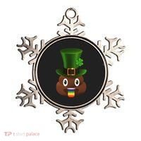Leprechaun Poop Emoji Ornament thumb 0