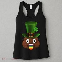 Leprechaun Poop Emoji Women's Tank Top thumb 3