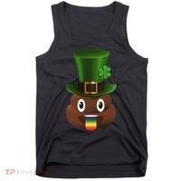 Leprechaun Poop Emoji Tank Top thumb 0