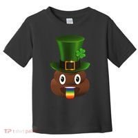 Leprechaun Poop Emoji Toddler T-Shirt thumb 0