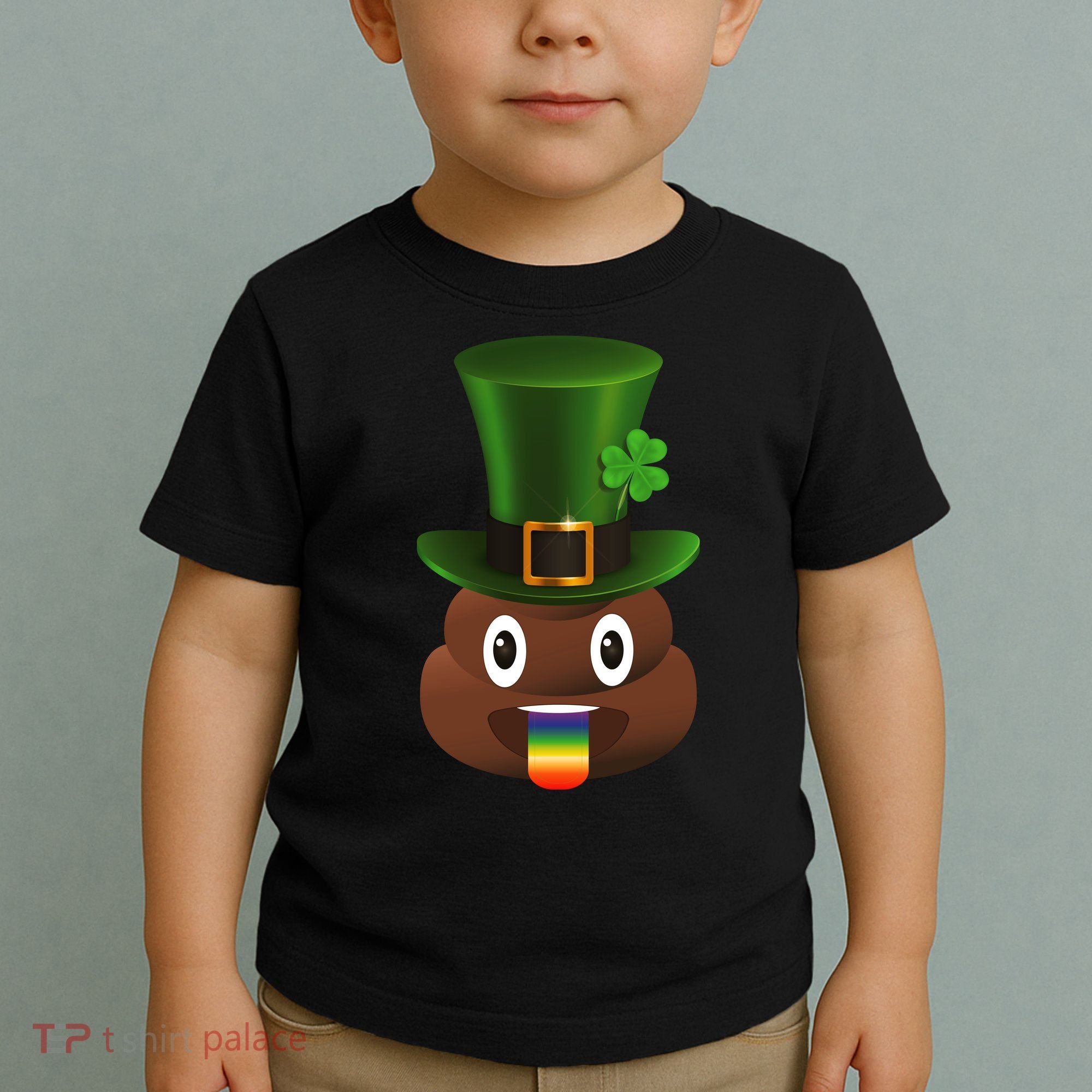 Leprechaun Poop Emoji Toddler T-Shirt