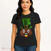 Leprechaun Poop Emoji Women's T-Shirt thumb 4