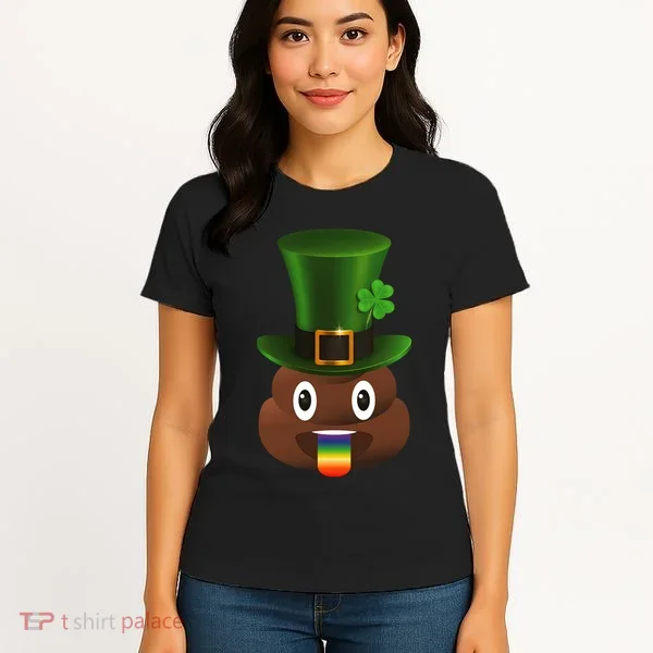 Leprechaun Poop Emoji Women's T-Shirt