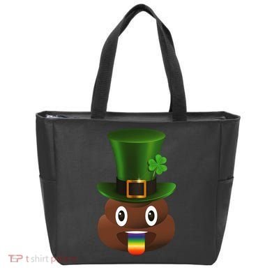 Leprechaun Poop Emoji Tote Bag