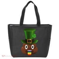 Leprechaun Poop Emoji Tote Bag thumb 0