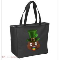 Leprechaun Poop Emoji Tote Bag thumb 2