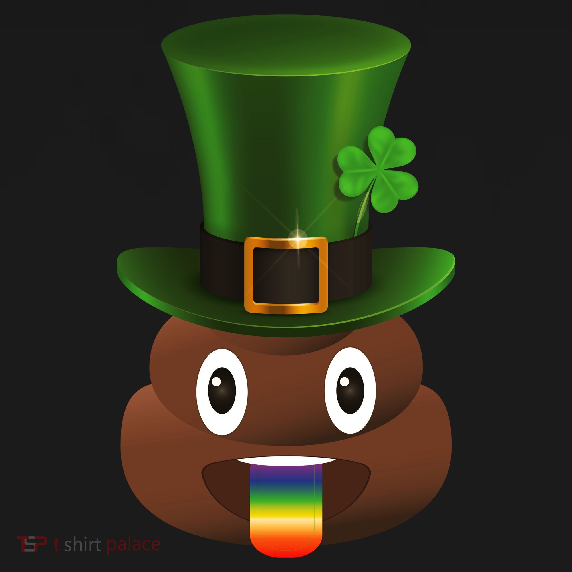 Leprechaun Poop Emoji Tote Bag