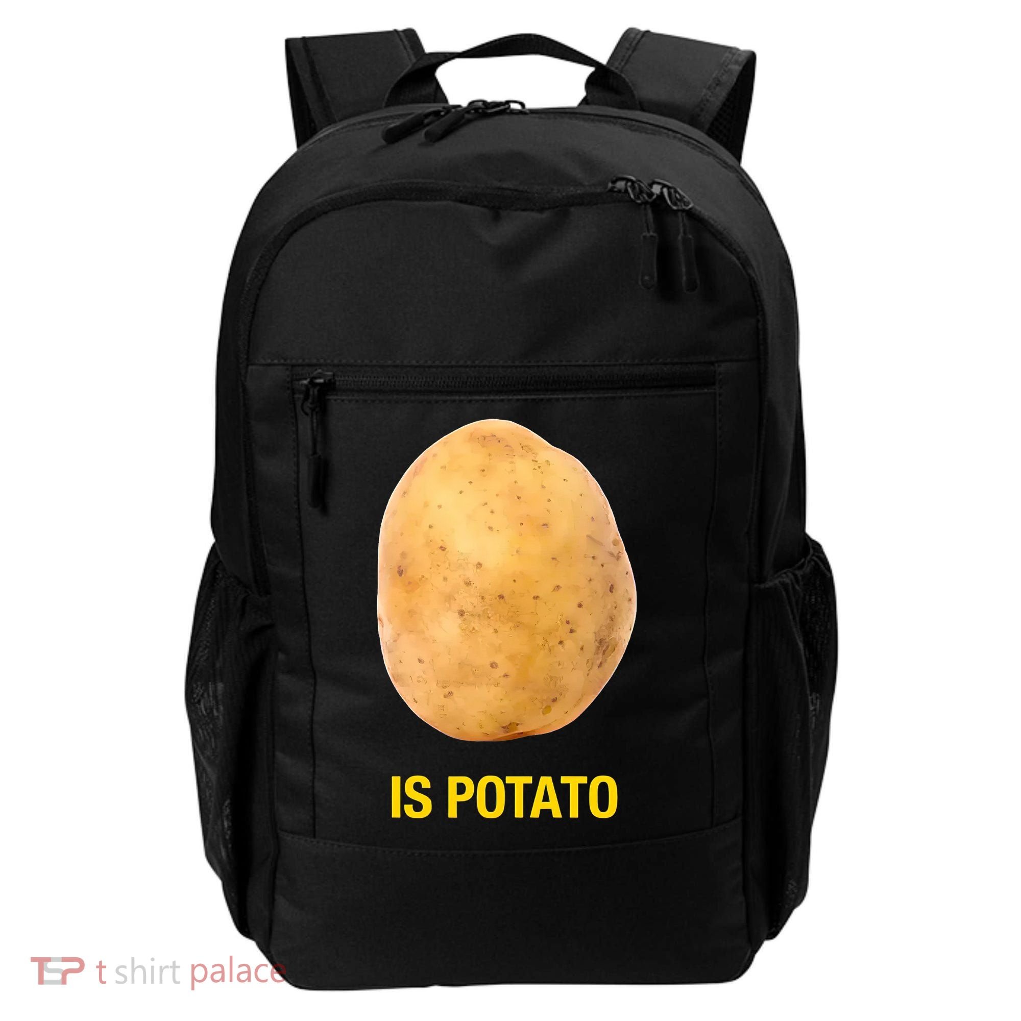 Is Potato Funny Late Show Meme Comedy TV Saying Backpack