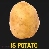 Is Potato Funny Late Show Meme Comedy TV Saying Pajama Set thumb 2