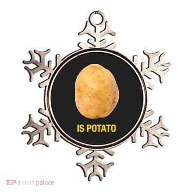 Is Potato Funny Late Show Meme Comedy TV Saying Ornament