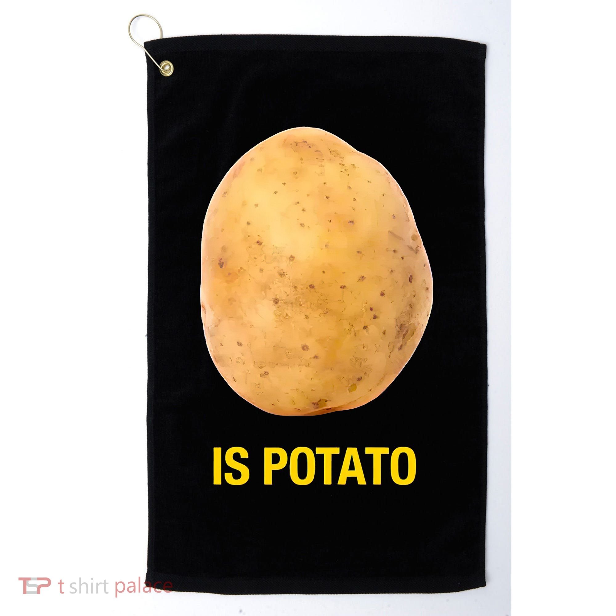 Is Potato Funny Late Show Meme Comedy TV Saying Golf Towel