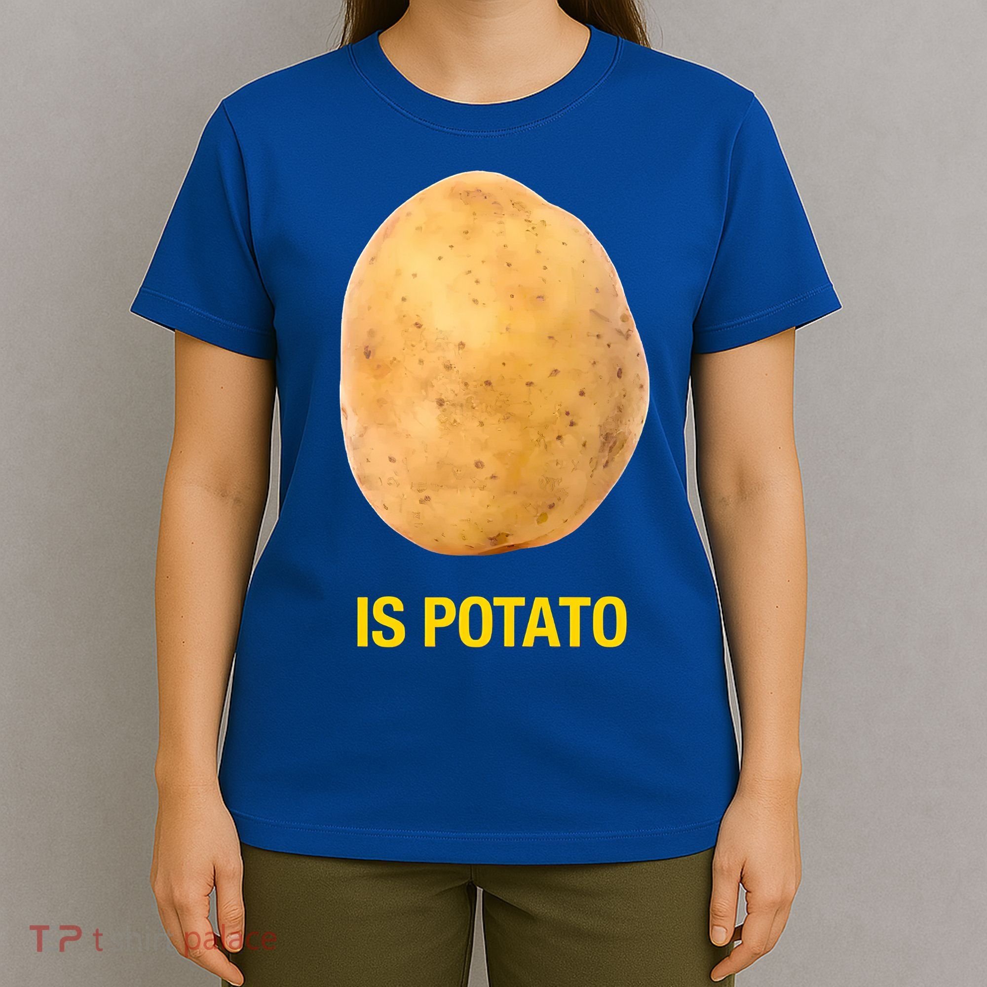 Is Potato Funny Late Show Meme Comedy TV Saying T-Shirt
