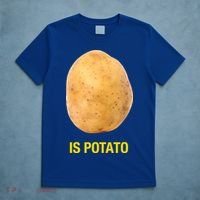 Is Potato Funny Late Show Meme Comedy TV Saying T-Shirt thumb 5