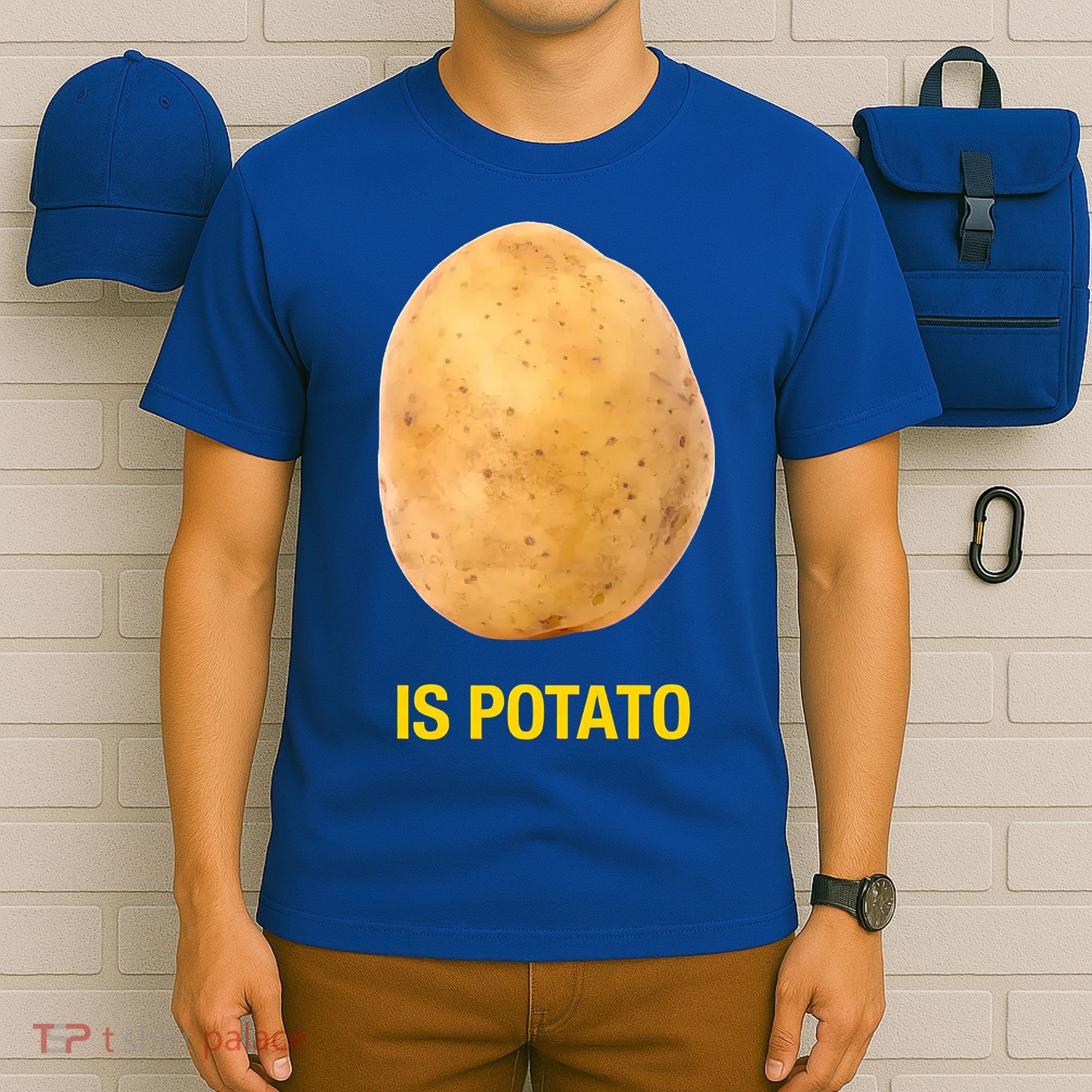 Is Potato Funny Late Show Meme Comedy TV Saying T-Shirt
