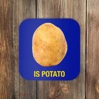 Is Potato Funny Late Show Meme Comedy TV Saying Coaster thumb 0