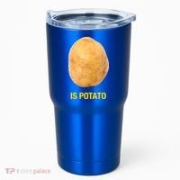 Is Potato Funny Late Show Meme Comedy TV Saying Tumbler thumb 0