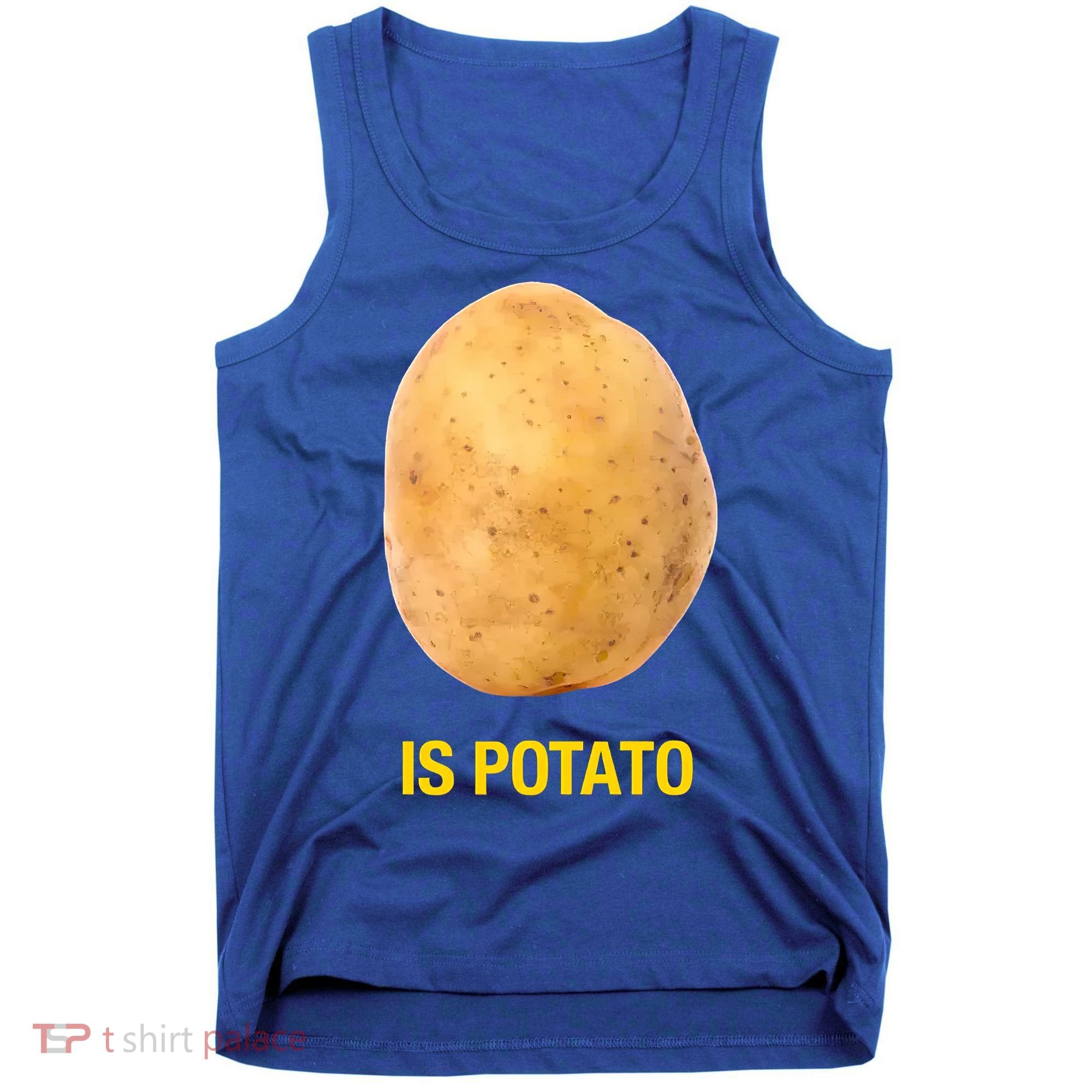 Is Potato Funny Late Show Meme Comedy TV Saying Tank Top