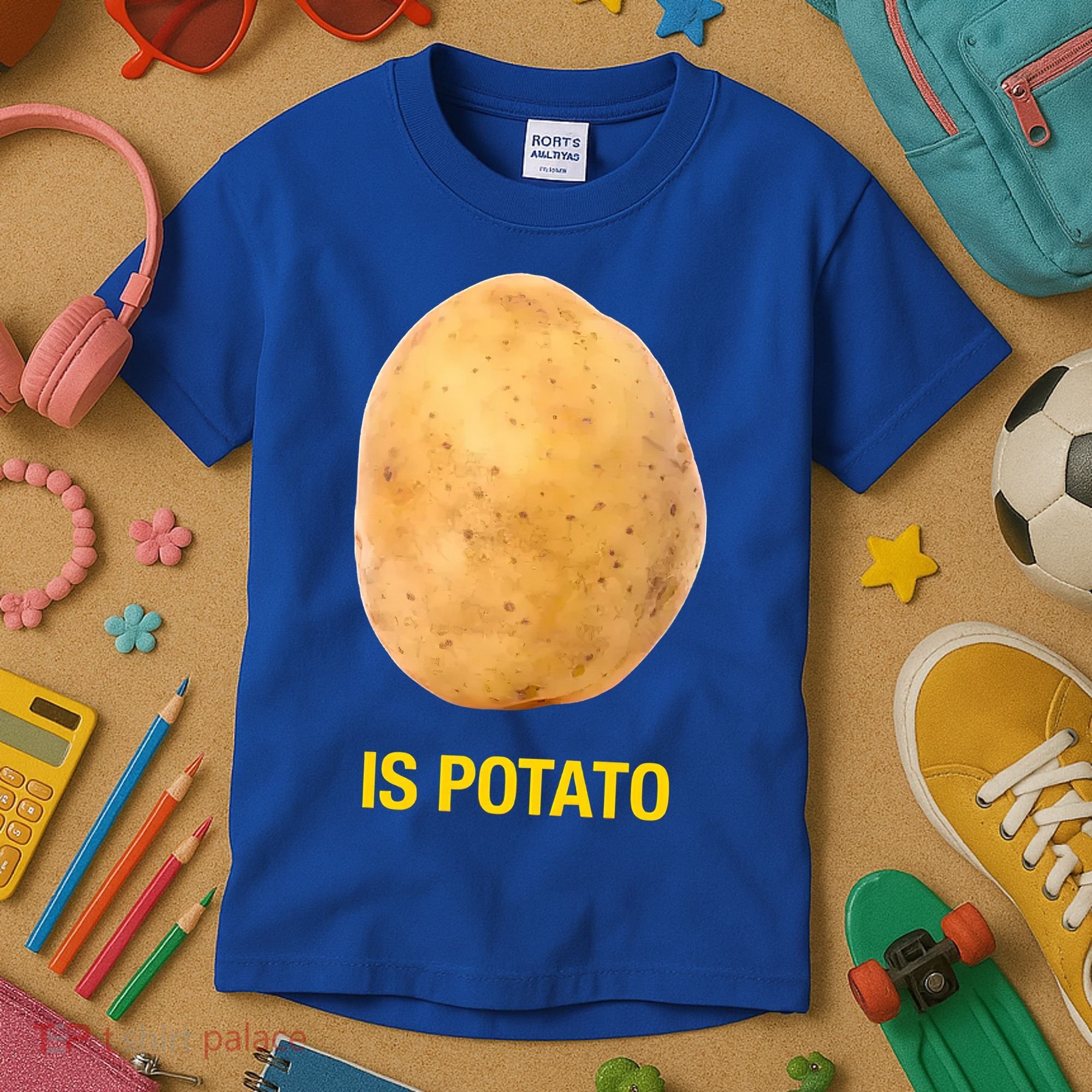 Is Potato Funny Late Show Meme Comedy TV Saying Kids T-Shirt