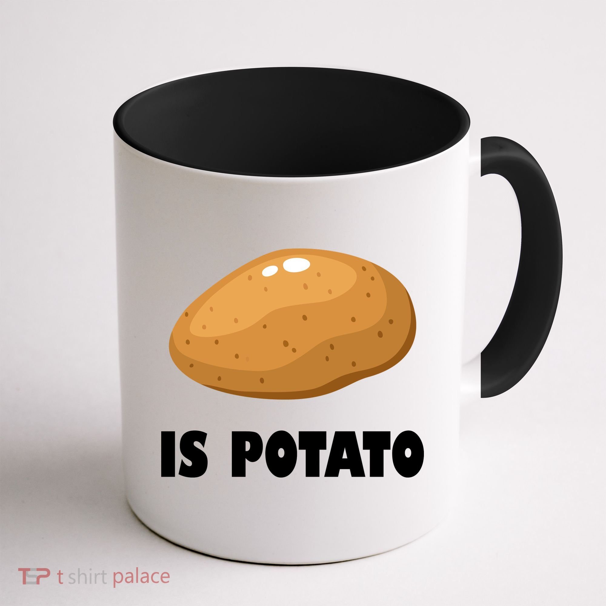 Is Potato Funny Meme Late Night Coffee Mug