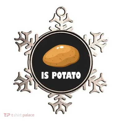 Is Potato Funny Meme Late Night Ornament