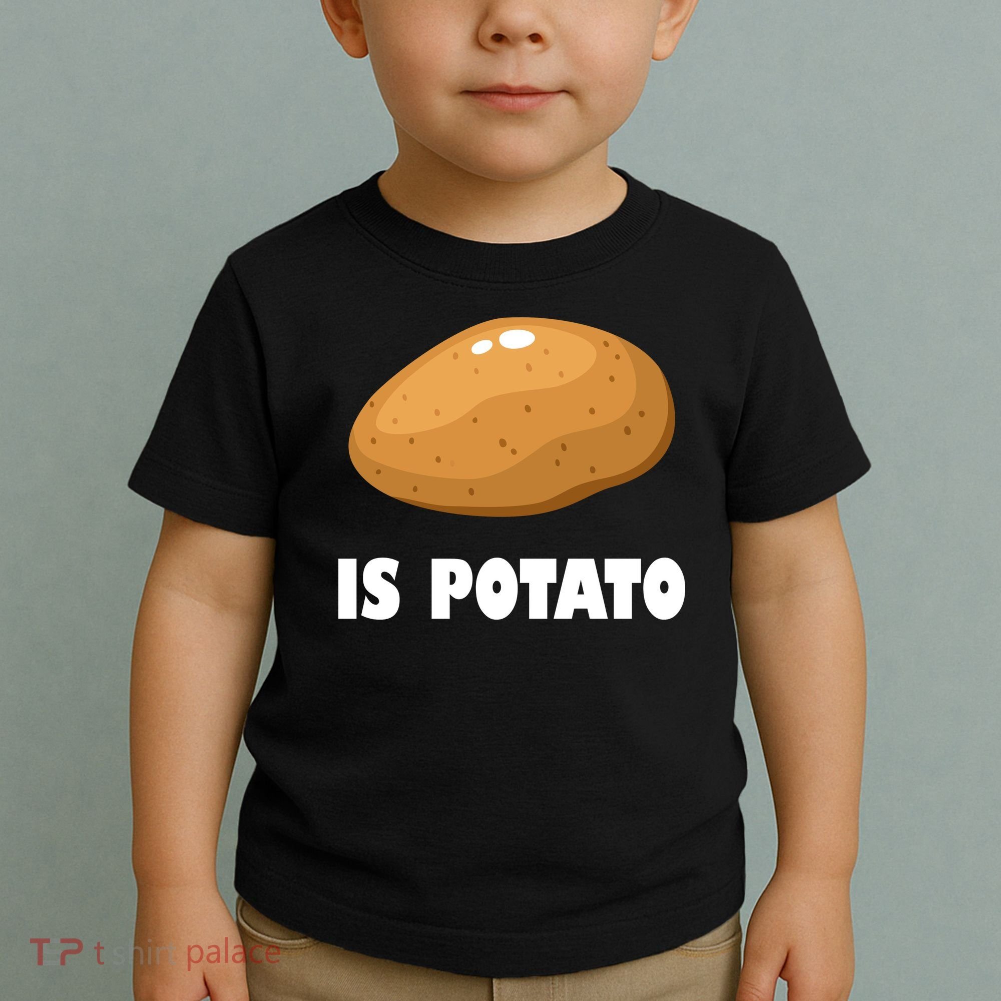Is Potato Funny Meme Late Night Toddler T-Shirt