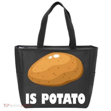 Is Potato Funny Meme Late Night Tote Bag