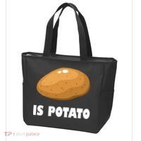 Is Potato Funny Meme Late Night Tote Bag thumb 3