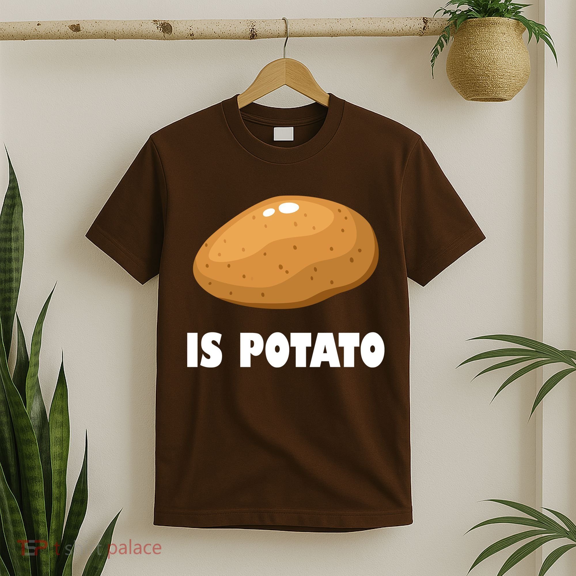 Is Potato Funny Meme Late Night T-Shirt