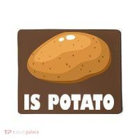 Is Potato Funny Meme Late Night Mousepad thumb 0
