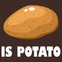 Is Potato Funny Meme Late Night Mousepad thumb 1