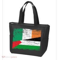 Ireland Palestine Flags Half Irish Half Palestinian Tote Bag thumb 3