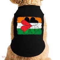 Irish Palestine Flag Ireland Shamrock St Patricks Day Doggie Tank thumb 0