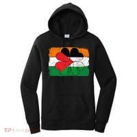 Irish Palestine Flag Ireland Shamrock St Patricks Day Women's Hoodie thumb 0