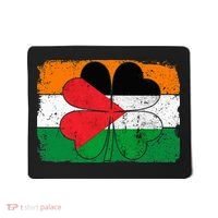 Irish Palestine Flag Ireland Shamrock St Patricks Day Mousepad thumb 0