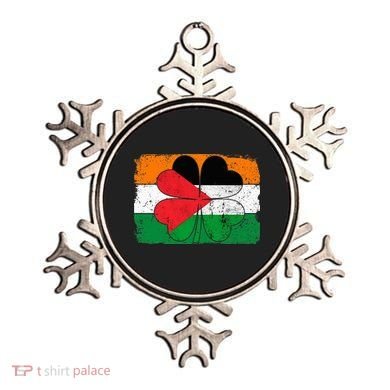 Irish Palestine Flag Ireland Shamrock St Patricks Day Ornament