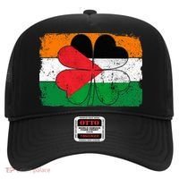 Irish Palestine Flag Ireland Shamrock St Patricks Day Hat thumb 0