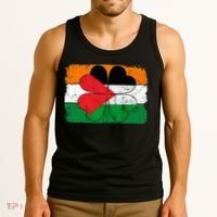 Irish Palestine Flag Ireland Shamrock St Patricks Day Tank Top thumb 3