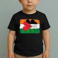 Irish Palestine Flag Ireland Shamrock St Patricks Day Toddler T-Shirt thumb 2