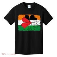 Irish Palestine Flag Ireland Shamrock St Patricks Day Kids T-Shirt thumb 0