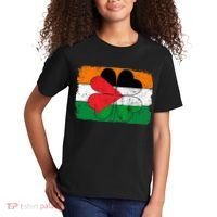 Irish Palestine Flag Ireland Shamrock St Patricks Day Kids T-Shirt thumb 2