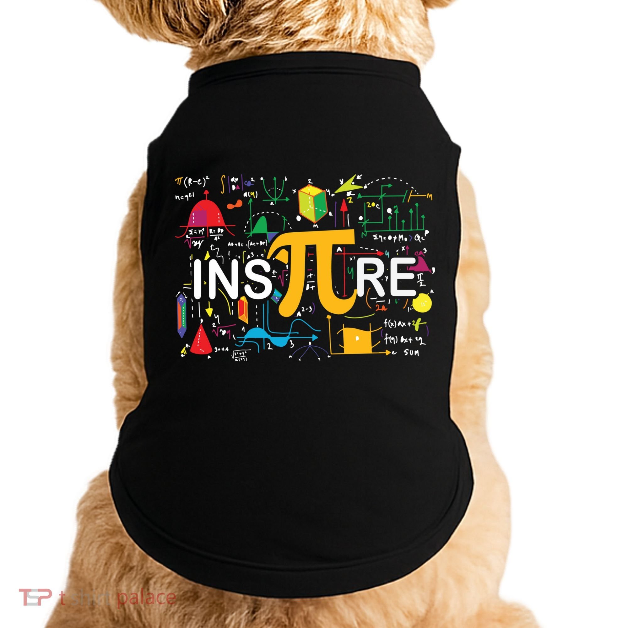 Inspire Pi Gift 3 14 Math Teacher Pi National Day Funny Gift Doggie Tank