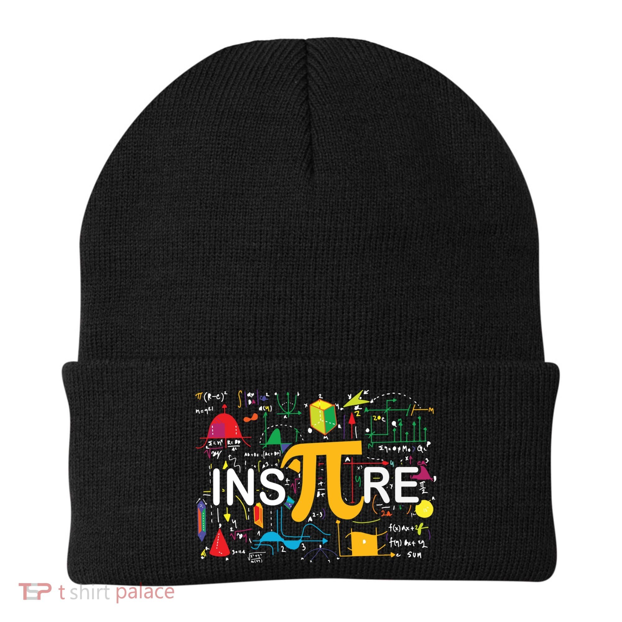 Inspire Pi Gift 3 14 Math Teacher Pi National Day Funny Gift Beanie